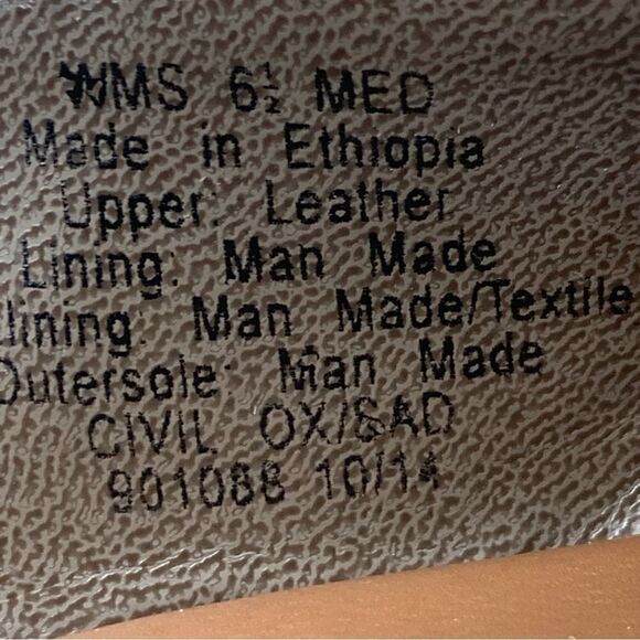 Natural Soul ~Women’s~”CIVIL”~ Brown Leather Slingback Sandal~Size 6.5 - Picture 9 of 9